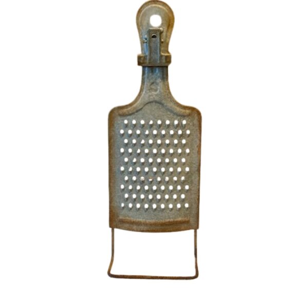 Retro Vintage Grater Message Recipe Card Holder Kitchen Decor Farmhouse - Picture 4 of 5